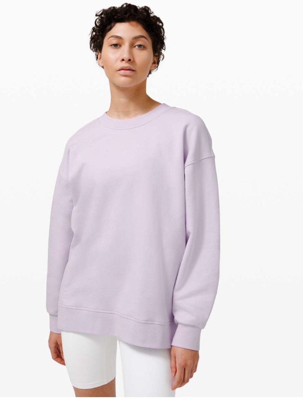 Lululemon Perfectly Oversized Crew
Lavender Dew